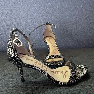 Sam Edelman 2 inch heels sandals